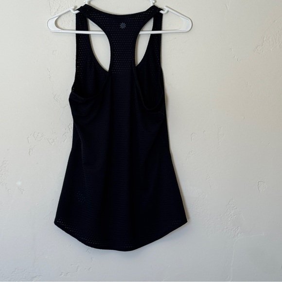 Athleta Black Racerback Textured Tank Top Size Small - Picture 8 of 9